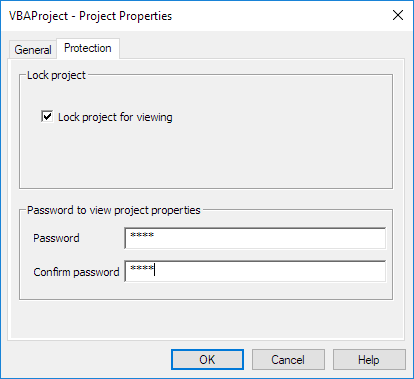 excel sheet password create