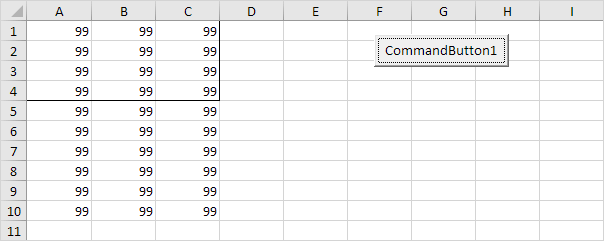 Resize Number of Rows Only