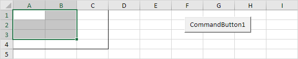 Excel VBA Resize Property Result