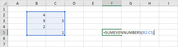 User Defined Function in Excel VBA
