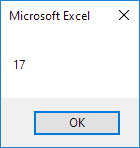 Visual basic excel syntax